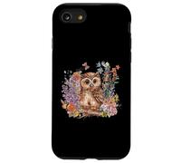 Custodia per iPhone SE (2020) / 7/8 Carino Cottagecore Gufo Floreale Estetica Ragazze Donne Grafica