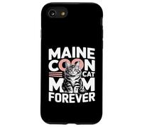 Custodia per iPhone SE (2020) / 7/8 Carino Maine Coon Gatto Mamma Forever Lovers