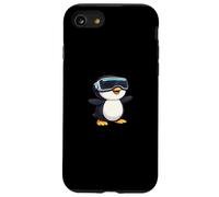 Custodia per iPhone SE (2020) / 7/8 Carino Virtuale Realtà Gamer Penguin Cartoon