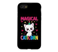 Custodia per iPhone SE (2020) / 7/8 Cat and Unicorn Caticorn Magical Funny Kitten Cats Lovers