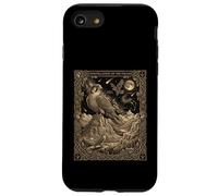 Custodia per iPhone SE (2020) / 7/8 Celestial Falcon Tarocchi Carta Costellazione Astronomia Montagna