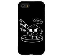Custodia per iPhone SE (2020) / 7/8 Cellfie Line Art Cell Meme Scienza Biologia Divertente Lab