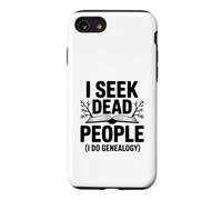 Custodia per iPhone SE (2020) / 7/8 Cerco i morti Genealogia Umorismo