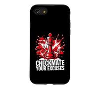 Custodia per iPhone SE (2020) / 7/8 Chess Player Checkmate Your Excuses Motivational