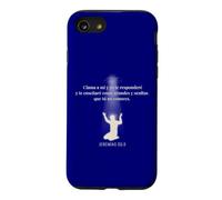 Custodia per iPhone SE (2020) / 7/8 Chiamami e risponderò a Geremia 33:3 Christian Spanish