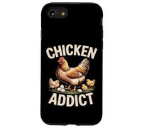 Custodia per iPhone SE (2020) / 7/8 Chicken Addict Divertente Backyard Chicken Lover