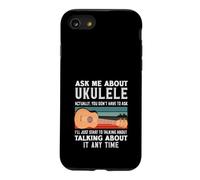 Custodia per iPhone SE (2020) / 7/8 Chiedimi di Ukulele It Any Time Retro Vintage
