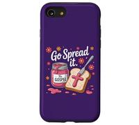 Custodia per iPhone SE (2020) / 7/8 Chiesa cristiana della domenica,Go Spread It,Citazione di Gesù,Studio biblico