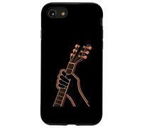 Custodia per iPhone SE (2020) / 7/8 Chitarrista Mano Sulla Tastiera Elettrico Rock Blues