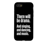 Custodia per iPhone SE (2020) / 7/8 Ci sarà teatro & Canto & Danza & Musica -Fun Theatre