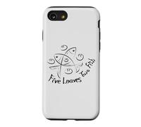 Custodia per iPhone SE (2020) / 7/8 Cinque pagnotte due pesci | John 6 Fede Tattoo Christian
