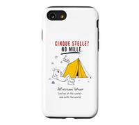 Custodia per iPhone SE (2020) / 7/8 Cinque Stelle No Mille Poldo Campeggio Divertente