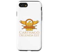 Custodia per iPhone SE (2020) / 7/8 Citazione latina classica - Cartagine deve essere distrutta - Storia