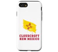 Custodia per iPhone SE (2020) / 7/8 Cloudcroft New Mexico NM Splatter Viaggio Vacanza Souvenir