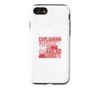 Custodia per iPhone SE (2020) / 7/8 Colore rosso Go Ahead, Judge Me Red Graphic