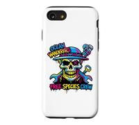 Custodia per iPhone SE (2020) / 7/8 Colorful Pirate Crew Skull Graffiti Ocean Wanderers Skull
