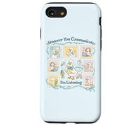 Custodia per iPhone SE (2020) / 7/8 Comunque tu Comunicazione Sto ascoltando AAC SLP Goose Silly