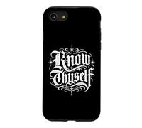 Custodia per iPhone SE (2020) / 7/8 Conosci Tatuaggio Gotico Tipografia Grafica