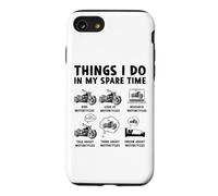 Custodia per iPhone SE (2020) / 7/8 Cose che faccio nel mio tempo libero Motociclista