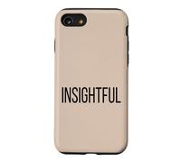 Custodia per iPhone SE (2020) / 7/8 Costume di Halloween semplice aggettivo di parola singola perspicace