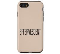 Custodia per iPhone SE (2020) / 7/8 Costume di Halloween semplice dell'aggettivo di singola parola effervescente