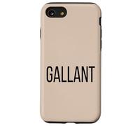Custodia per iPhone SE (2020) / 7/8 Costume di Halloween semplice dell'aggettivo di una sola parola galante
