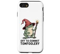 Custodia per iPhone SE (2020) / 7/8 Cottagecore Frog Wizard Off to Commit Tom Foolery Frog Meme