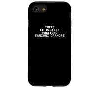 Custodia per iPhone SE (2020) / 7/8 Cover Nicolò Filippucci Tutte Le Ragazze Vogliono...