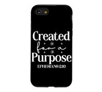 Custodia per iPhone SE (2020) / 7/8 Creato per uno Scopo EPHESIANS 2:10 Design Motivazionale