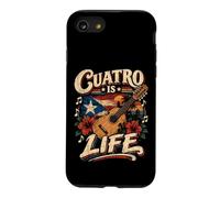 Custodia per iPhone SE (2020) / 7/8 Cuatro Is Life Puerto Rico Strumento Citazione