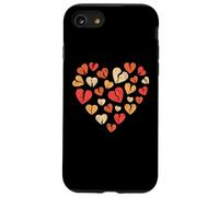 Custodia per iPhone SE (2020) / 7/8 Cuore spezzato con cuori - crepacuore spezzato