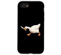 Custodia per iPhone SE (2020) / 7/8 Cute but Dangerous Duck with Knife Funny Silly Duck Meme