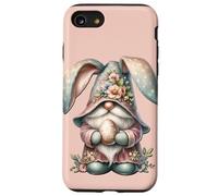 Custodia per iPhone SE (2020) / 7/8 Cute Rabbit Gnome With Bunny Ears Hat For Women Girls Easter