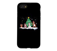 Custodia per iPhone SE (2020) / 7/8 Dabbing Babbo Natale elfo Natale PJs Uomini Ragazza Gioventù Ragazzo Bambini