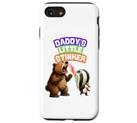 Custodia per iPhone SE (2020) / 7/8 Daddys Little Stinker Bear Skunk Puzza campeggio nei boschi