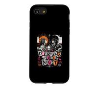 Custodia per iPhone SE (2020) / 7/8 Daybreak divide il sole notturno e la luna mitica eclissi di battaglia