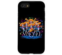 Custodia per iPhone SE (2020) / 7/8 De Los Muertos Giorno dei Morti Teschio Messicano Mariachi Band