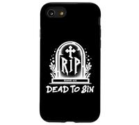 Custodia per iPhone SE (2020) / 7/8 Dead to Sin - Romans 6:11 Christian Faith Graffiti