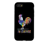 Custodia per iPhone SE (2020) / 7/8 DeColores Cursillo Rainbow Rooster Cattolico