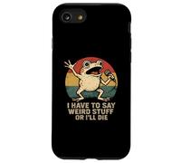 Custodia per iPhone SE (2020) / 7/8 Devo dire cose strane o morirò - Funny Frog Meme