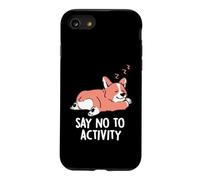 Custodia per iPhone SE (2020) / 7/8 Dì no all'attività Carino che dorme pigro Corgi EduEly