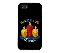 Custodia per iPhone SE (2020) / 7/8 Dia De Los Muertos - Candela da muratore, motivo: Giorno dei morti messicano