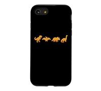 Custodia per iPhone SE (2020) / 7/8 Dino Nuggets - Simpatico T-Rex Funny Food Dinosaur Chicken Nuggets