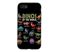 Custodia per iPhone SE (2020) / 7/8 Dinosauri simpatici dinosauri per amanti degli animali giurassico del mondo