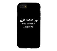 Custodia per iPhone SE (2020) / 7/8 Dio l'ha detto, questo lo risolve, credo che sia design