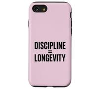 Custodia per iPhone SE (2020) / 7/8 Disciplina uguale alla longevità salute vita citazione