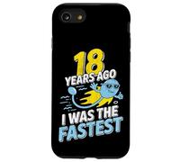 Custodia per iPhone SE (2020) / 7/8 Divertente 18° compleanno 18 anni fa ero lo scherzo più veloce