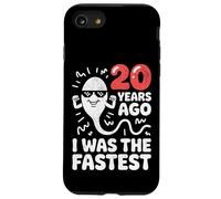 Custodia per iPhone SE (2020) / 7/8 Divertente 20° compleanno 20 anni fa ero lo scherzo più veloce