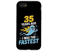 Custodia per iPhone SE (2020) / 7/8 Divertente 35° compleanno 35 anni fa ero lo scherzo più veloce