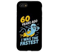 Custodia per iPhone SE (2020) / 7/8 Divertente 60° compleanno 60 anni fa ero lo scherzo più veloce